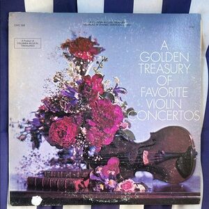 A Golden Treasury Of Violin Concertos Vinyl